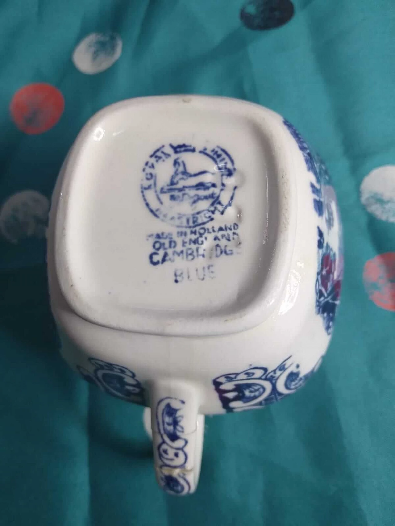 Servizio da caffè in porcellana di Petrus Regout - Royal Sphinx, anni '40 13