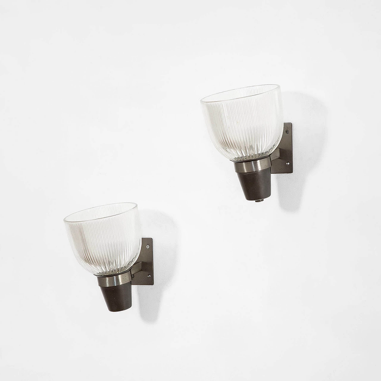 Pair of LP5 wall lights by Ignazio Gardella for Azucena, 1950s 2