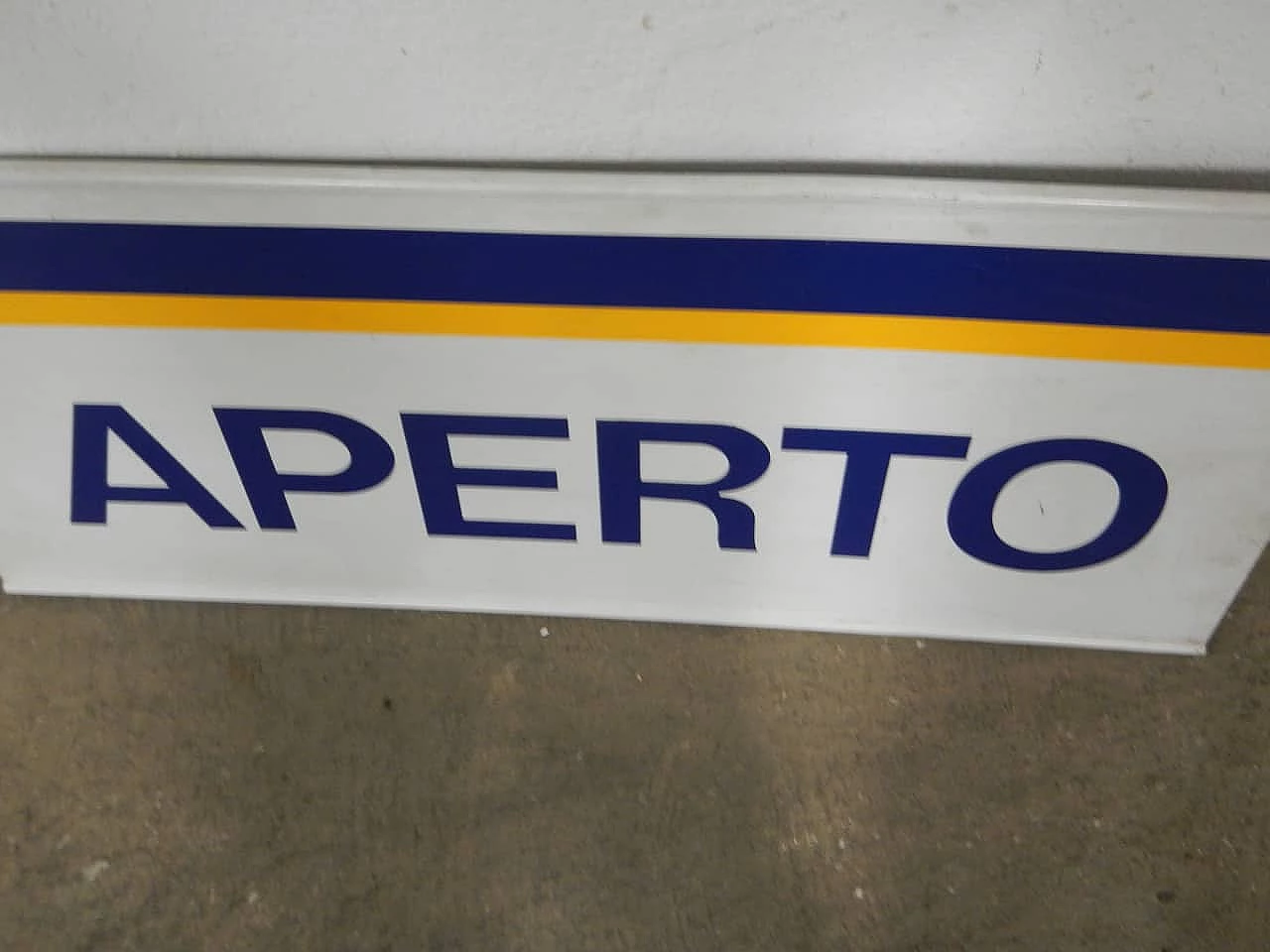 Insegna in ferro per distributore di benzina, anni '80 5