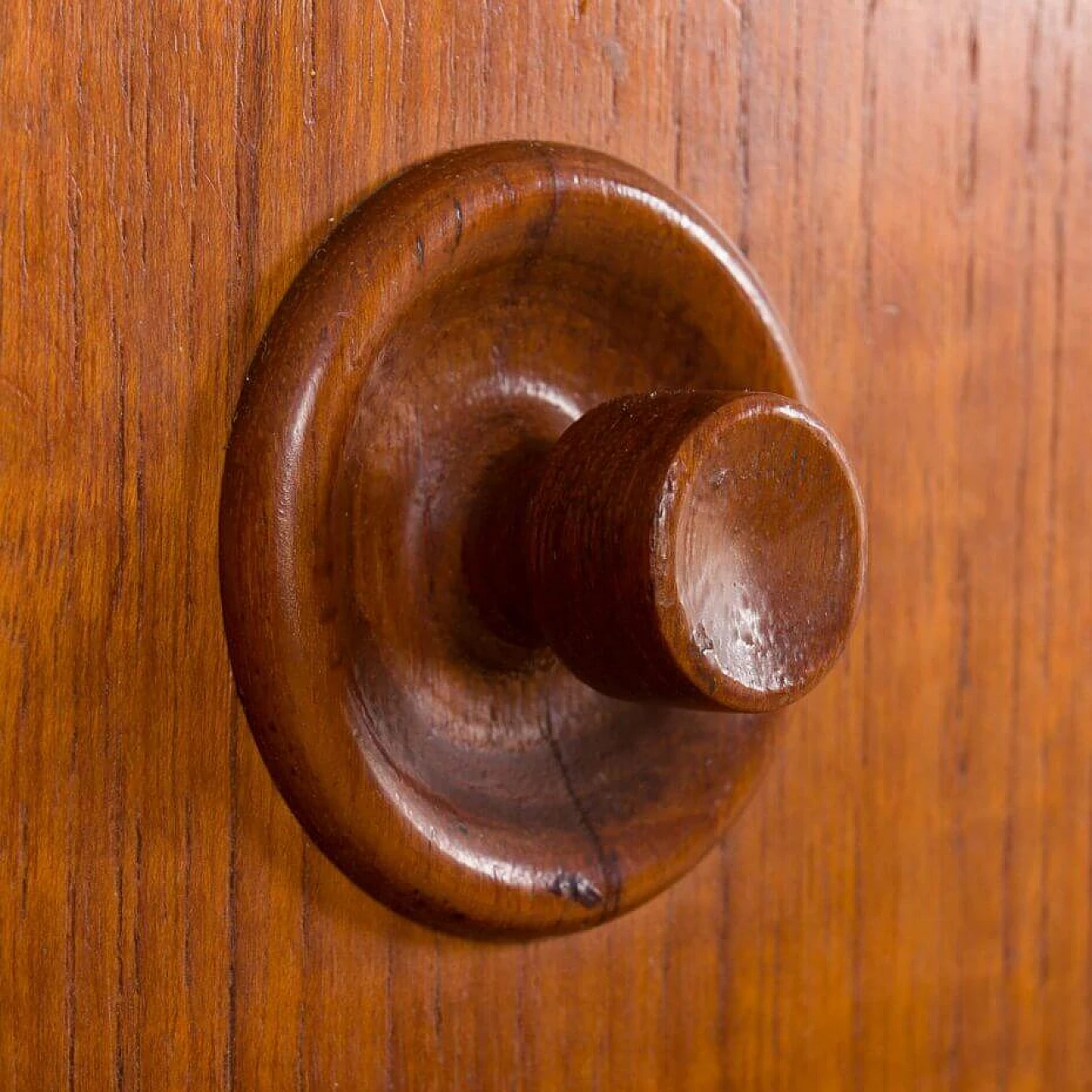 Coppia di librerie a parete in teak nello stile di Gio Ponti, anni '60 8