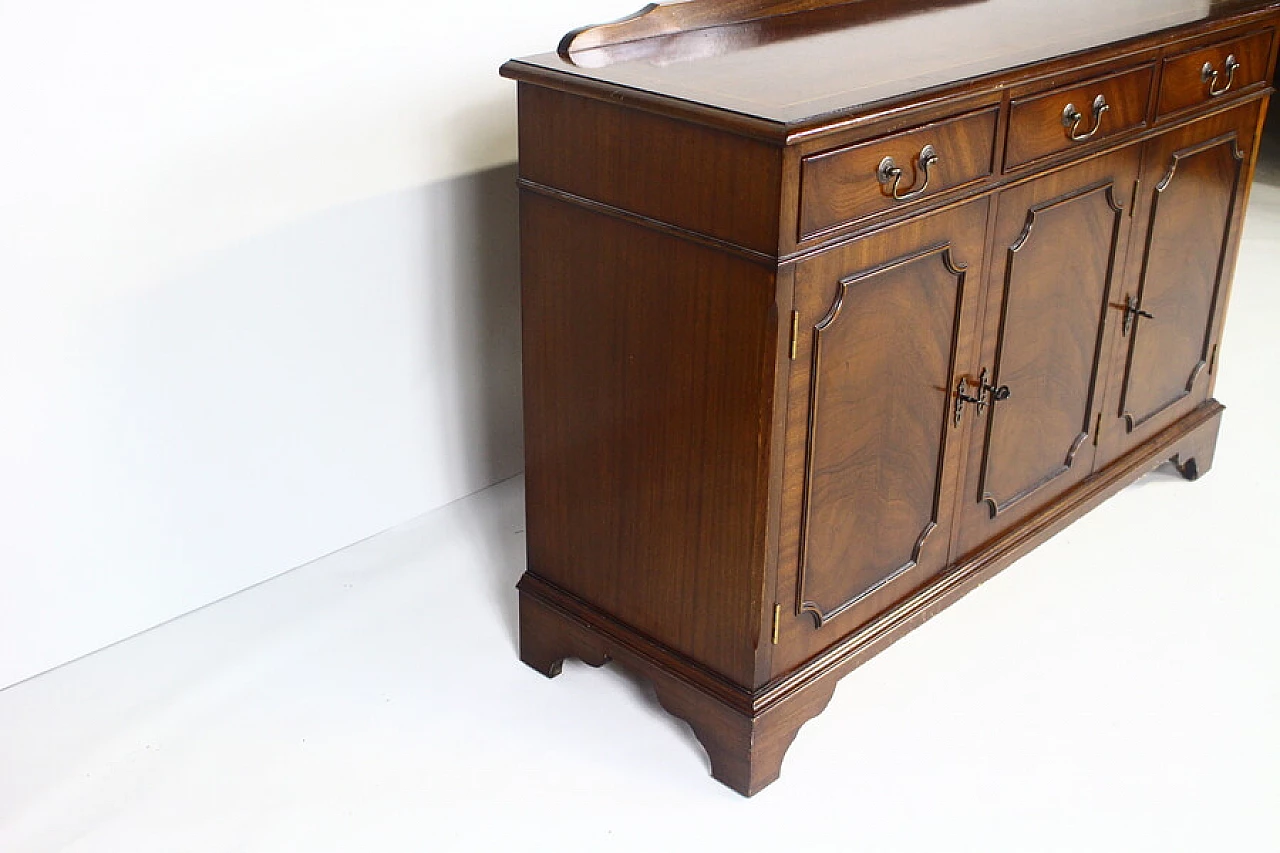 George III style mahogany sideboard, 1970s 2
