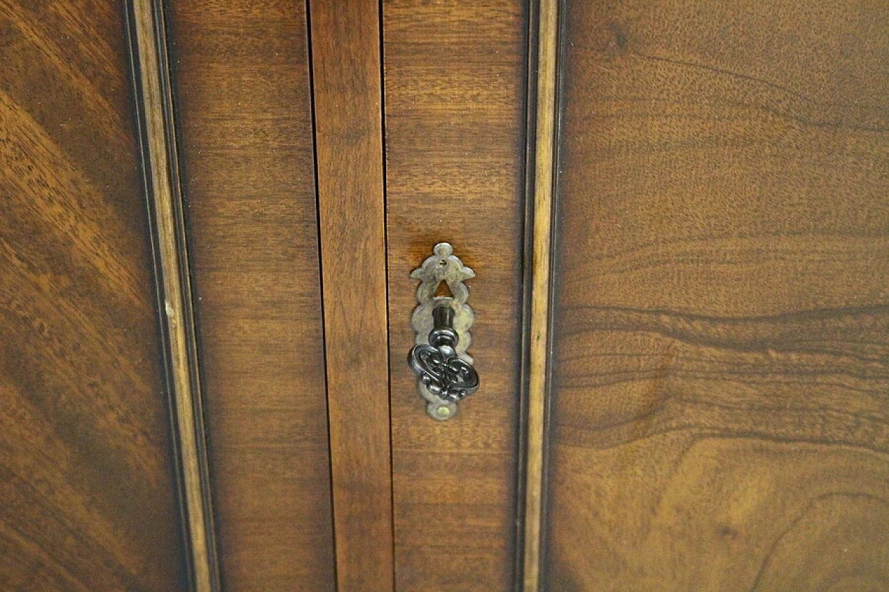 George III style mahogany sideboard, 1970s 5