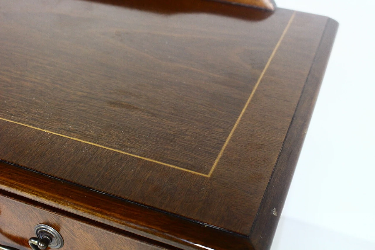 George III style mahogany sideboard, 1970s 9