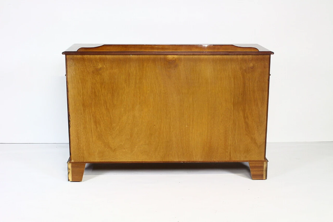 George III style mahogany sideboard, 1970s 12