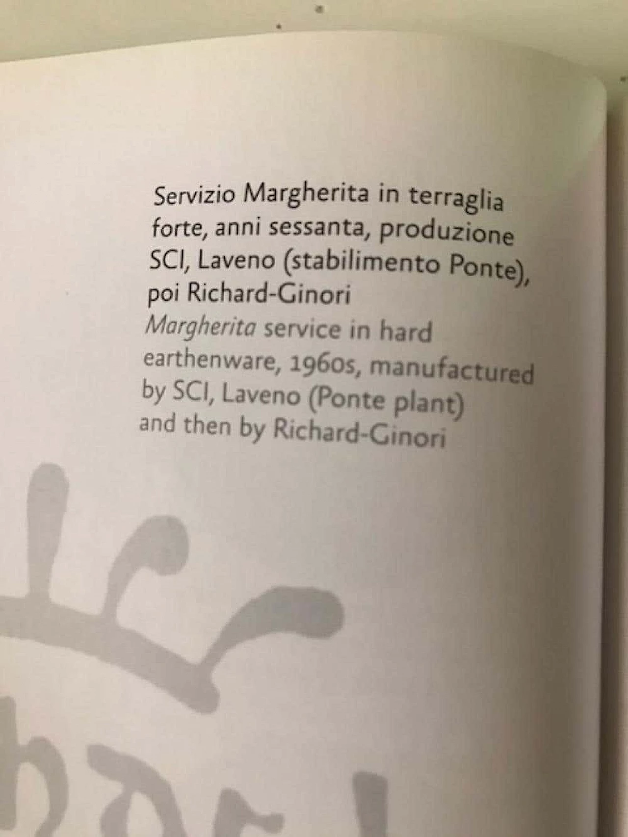 Vassoio Margherita in terracotta blu di Antonia Campi per Laveno, anni '60 14