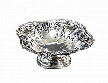 Riser in 925 sterling silver by Harrison Brothers, late 19th century