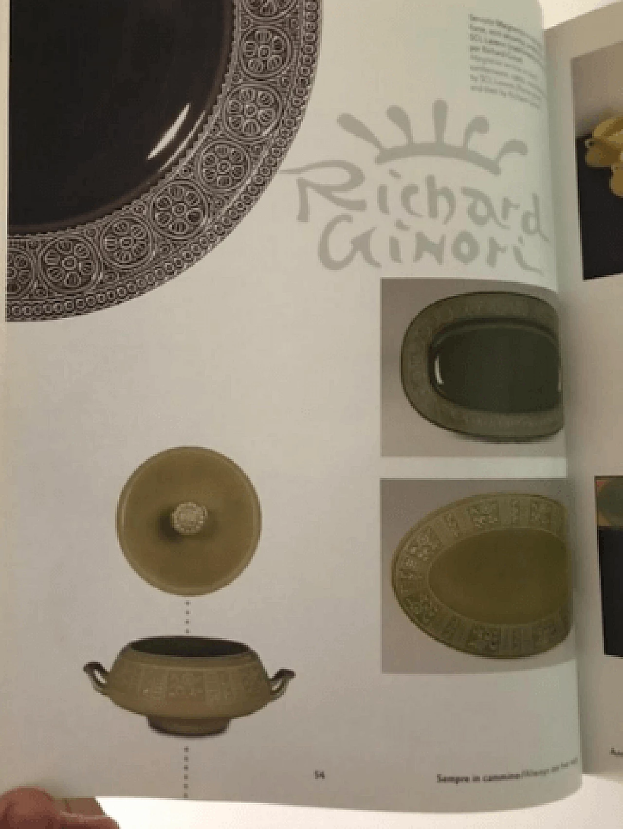 Centrotavola Margherita di Antonia Campi per S.C.I. Laveno, anni '60 13