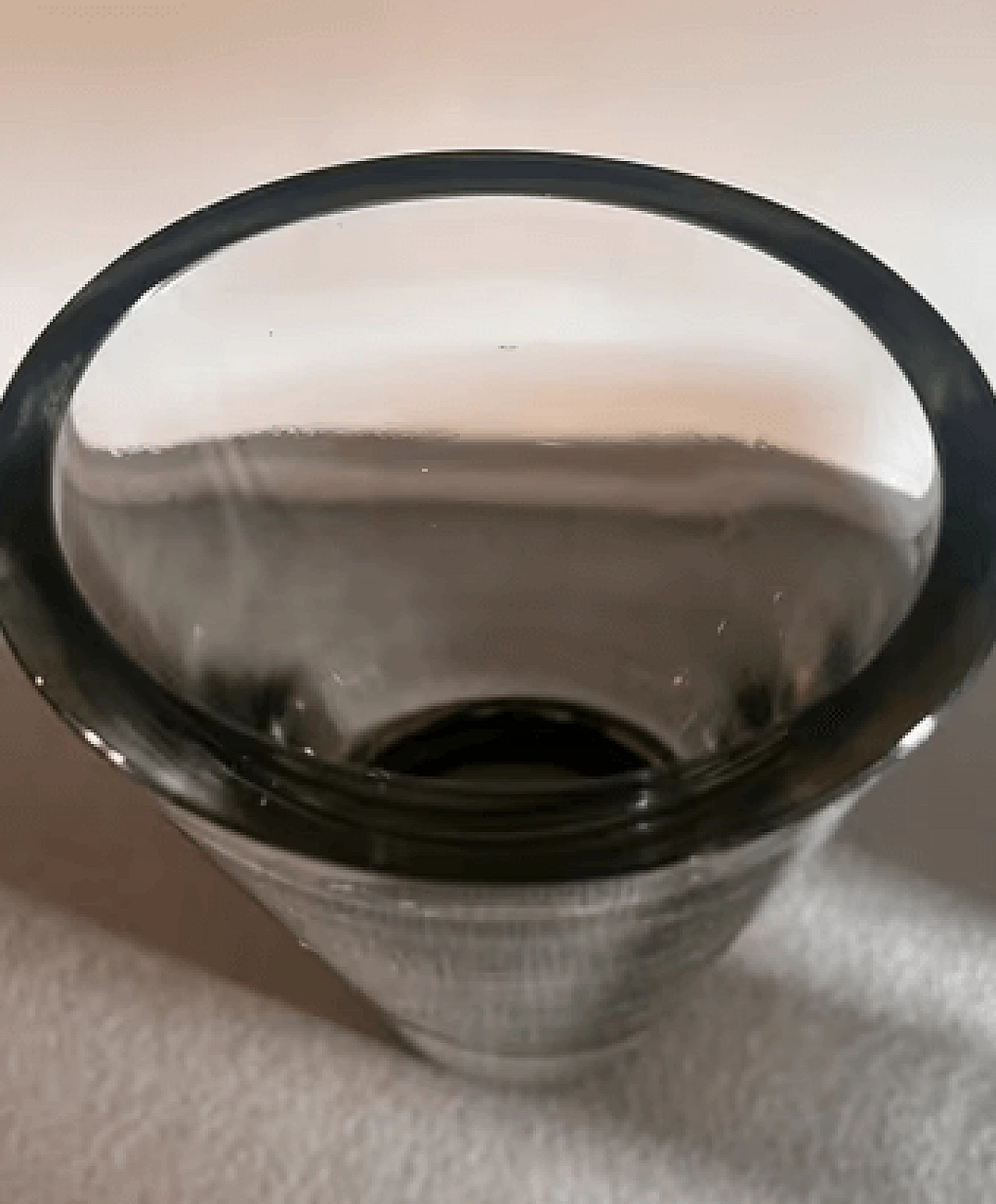 Vaso in vetro di Seguso, anni '80 2