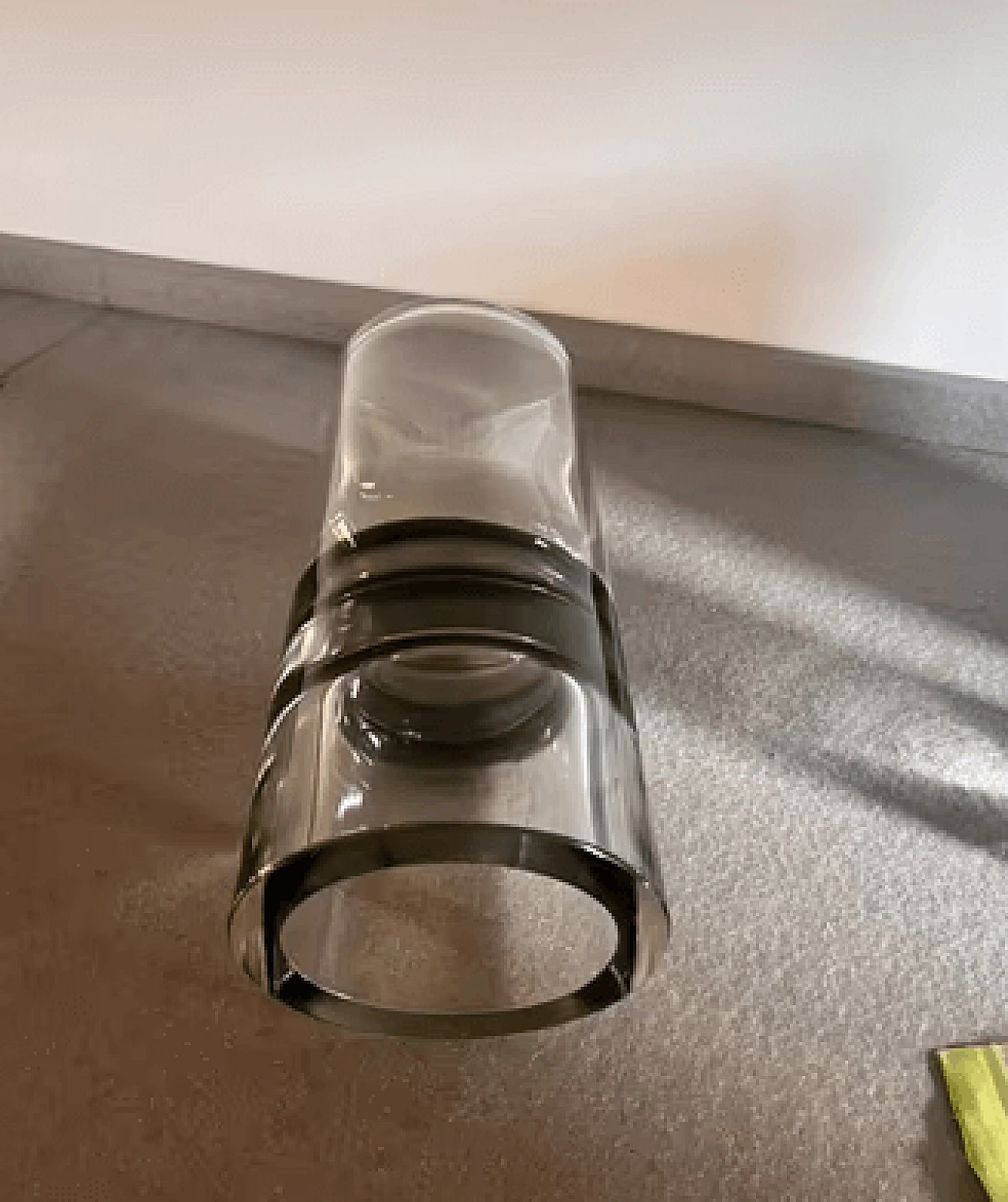 Vaso in vetro di Seguso, anni '80 3