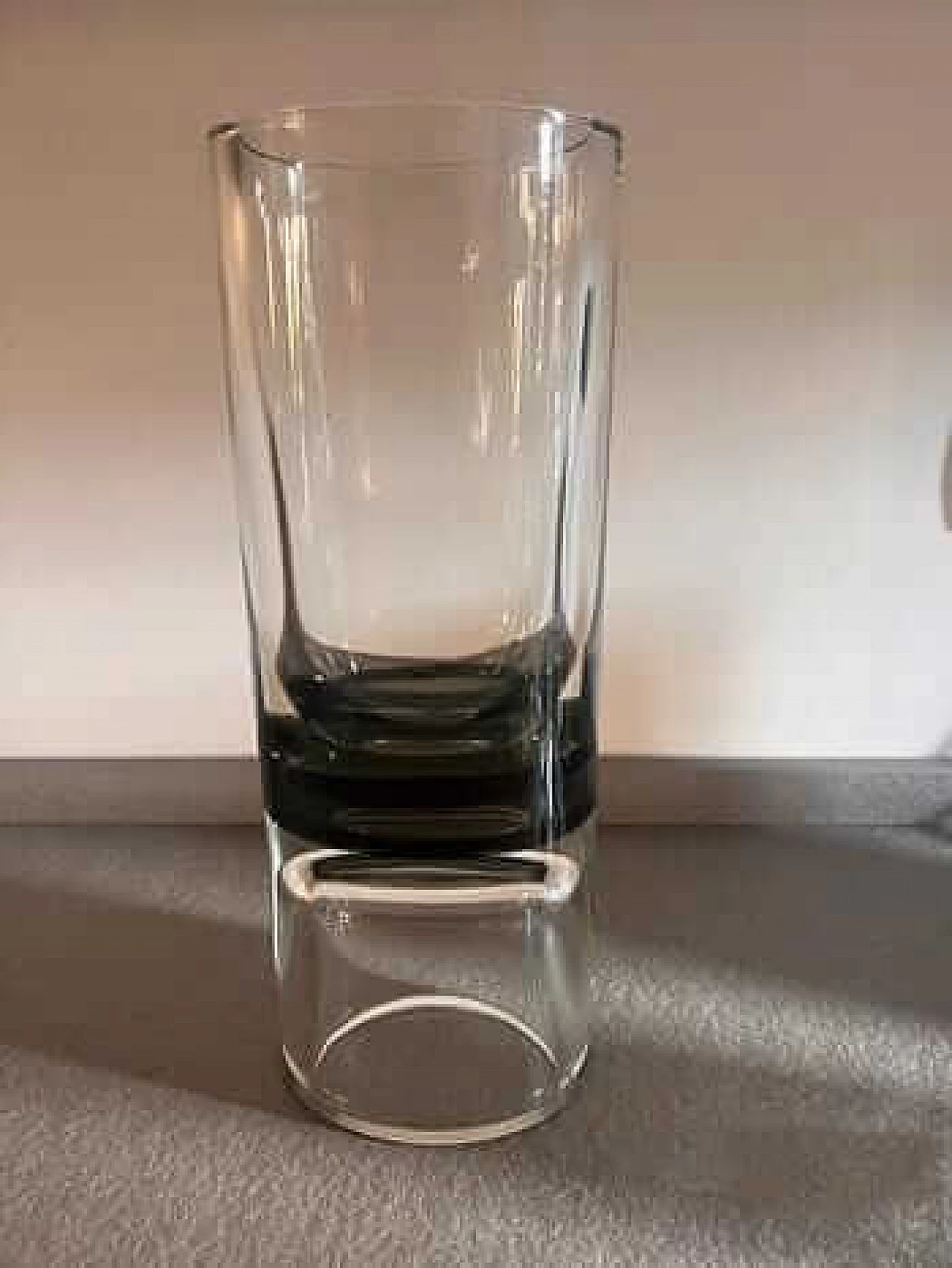 Vaso in vetro di Seguso, anni '80 6