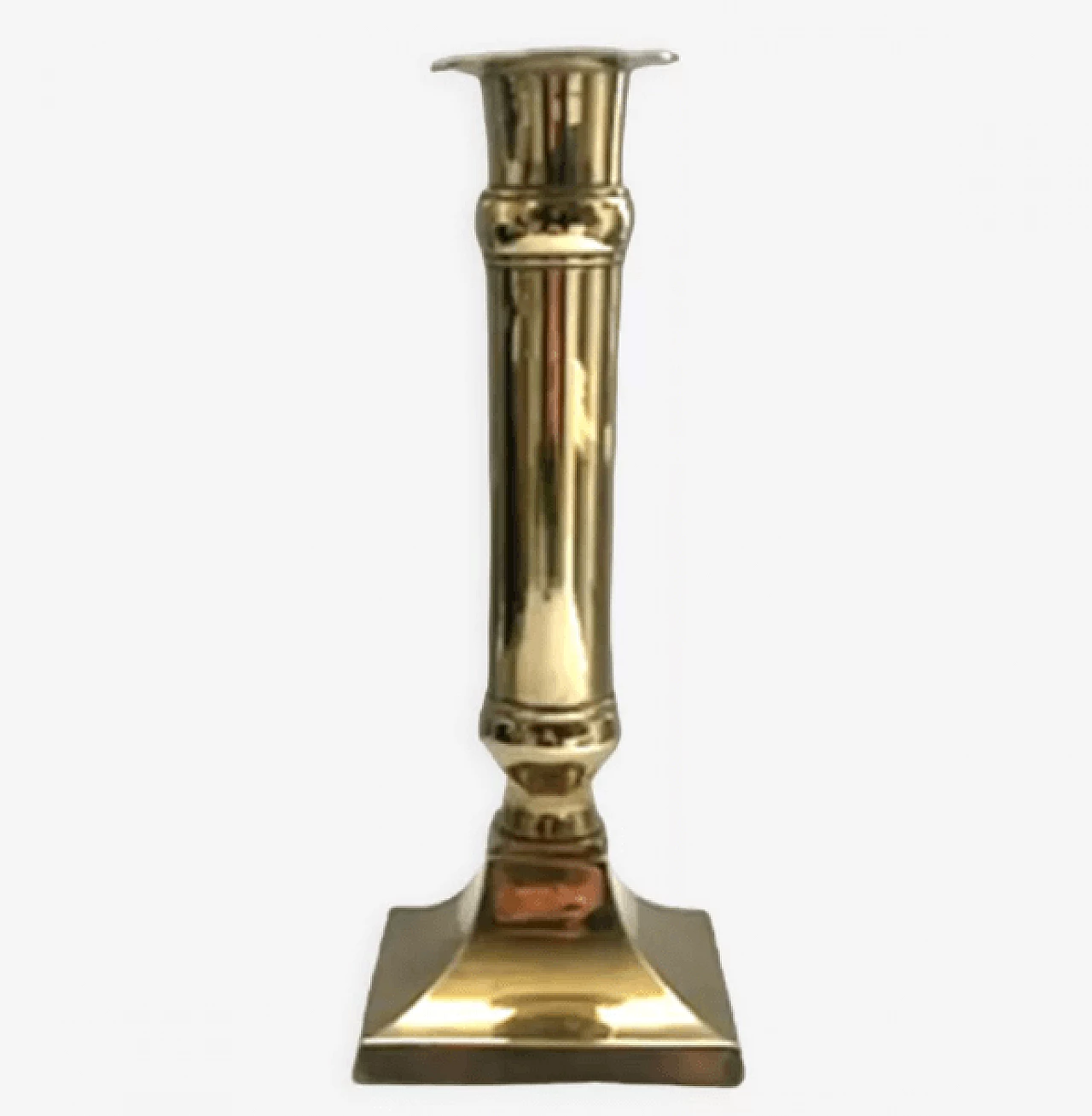 German brass candle holder, early 20th century 1