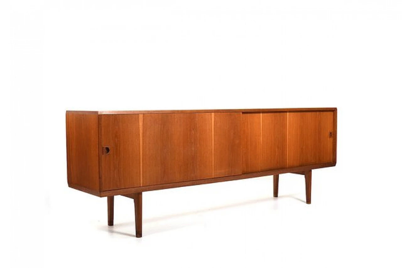 Credenza danese in rovere, anni '60 2