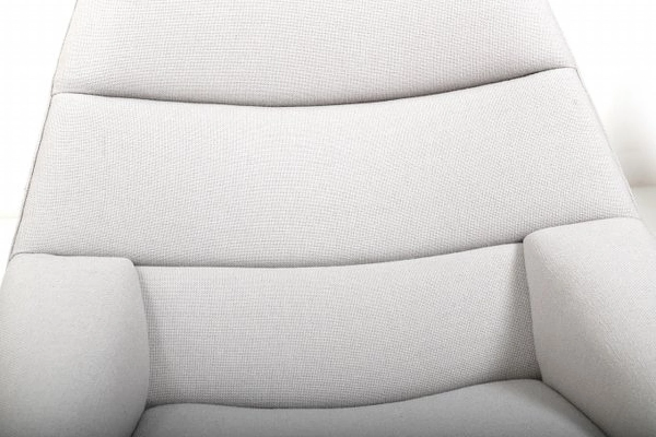 ML91 armchair with footstool by Illum Wikkelsø for A. Mikael Laursen, 1950s 12