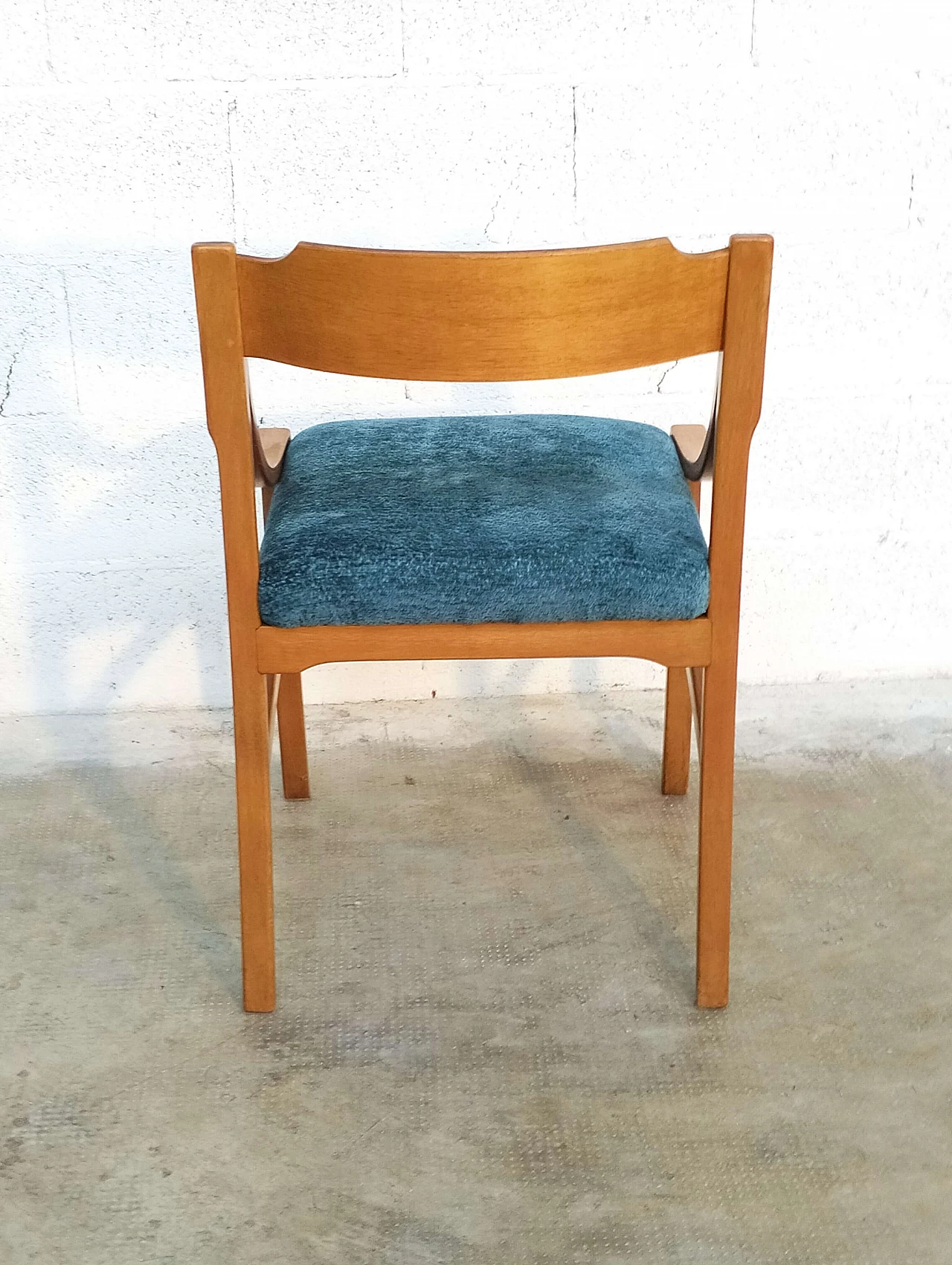 6 Sedie da pranzo in legno nello stile di Ico Parisi per Cassina, anni '70 3