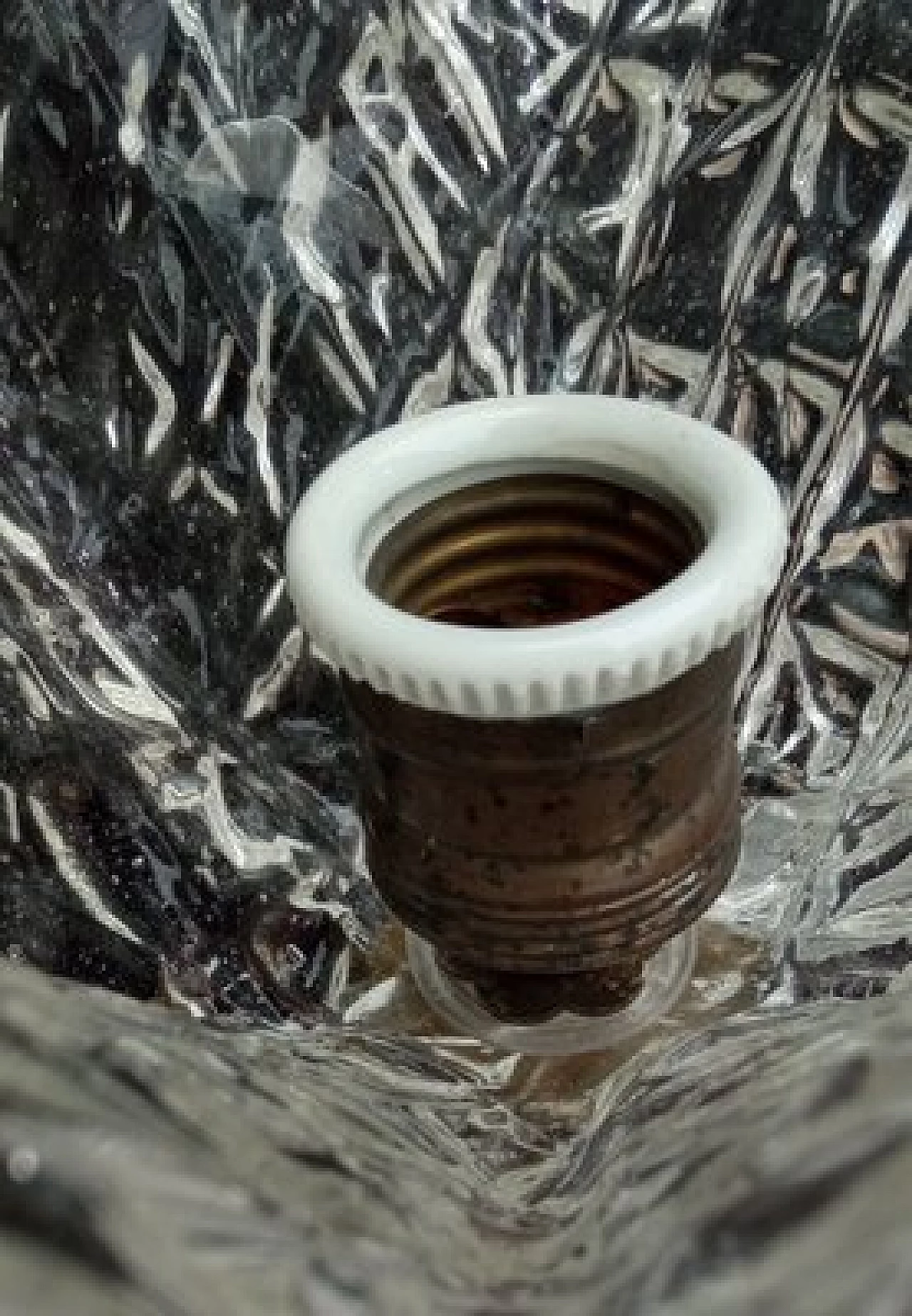 Murano glass hanging lamp by Barovier & Toso, 1940s 6