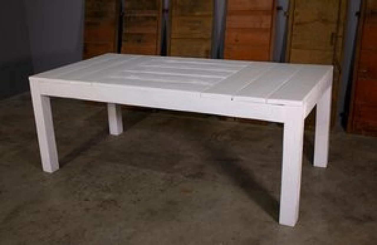 Tavolo bianco in abete 1