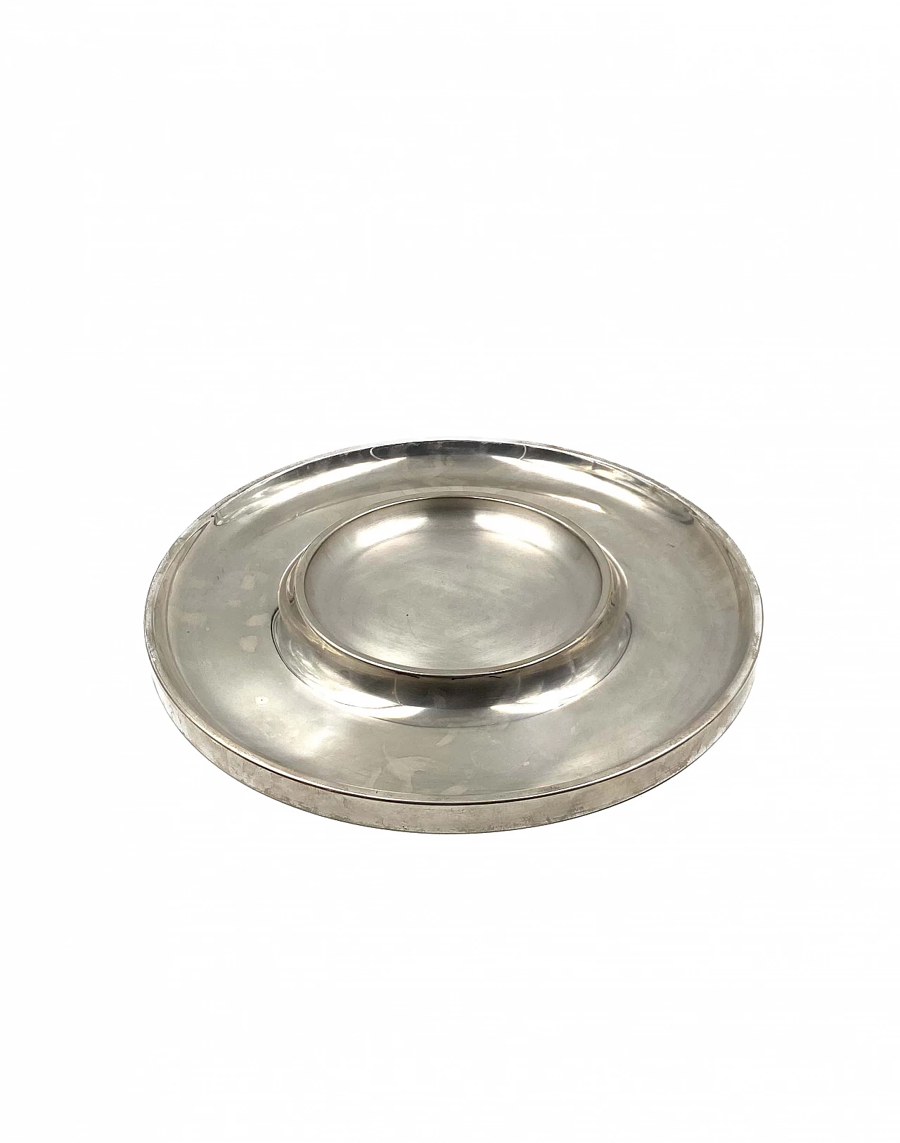 Vassoio in metallo placcato argento di Lino Sabattini, anni '70 7