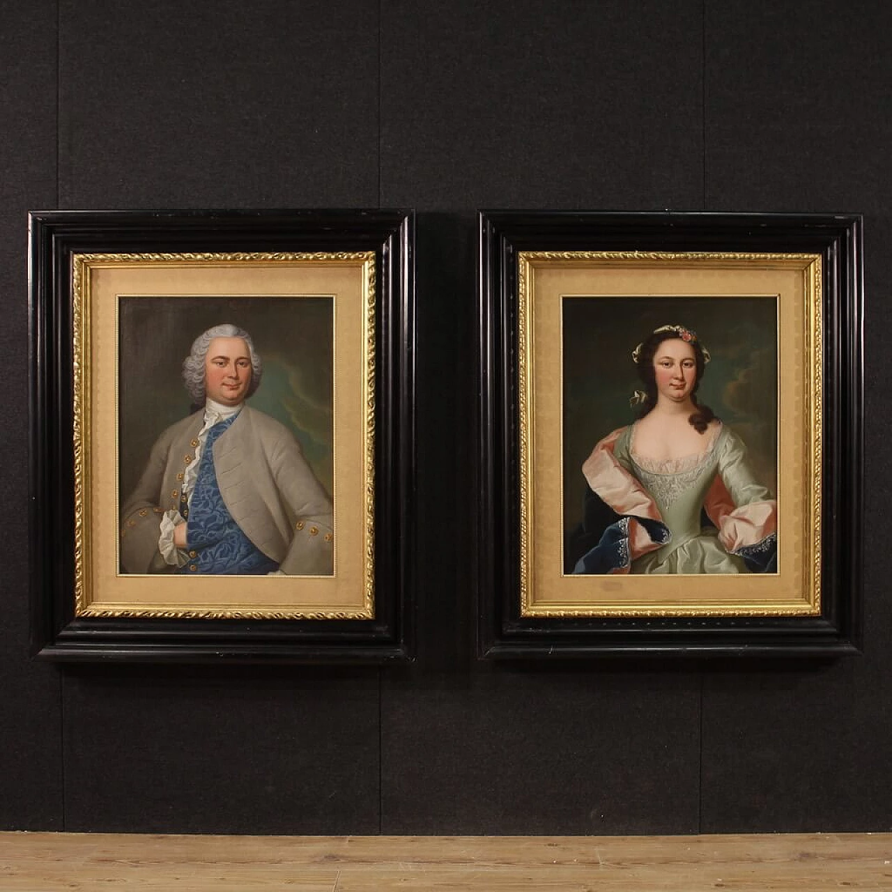 Ritratto di nobildonna, dipinto a olio su tela, '800 2