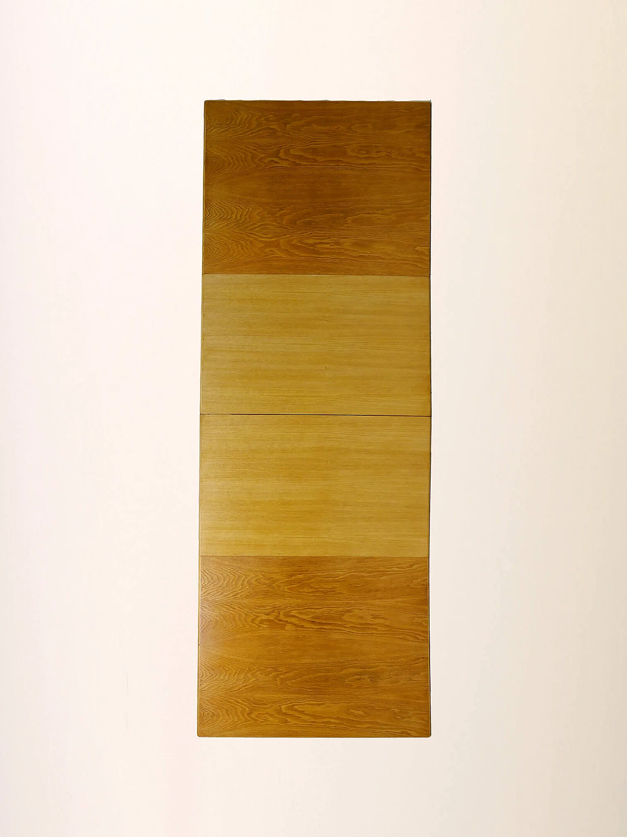 Tavolo scandinavo allungabile in rovere di Treman, anni '60 12