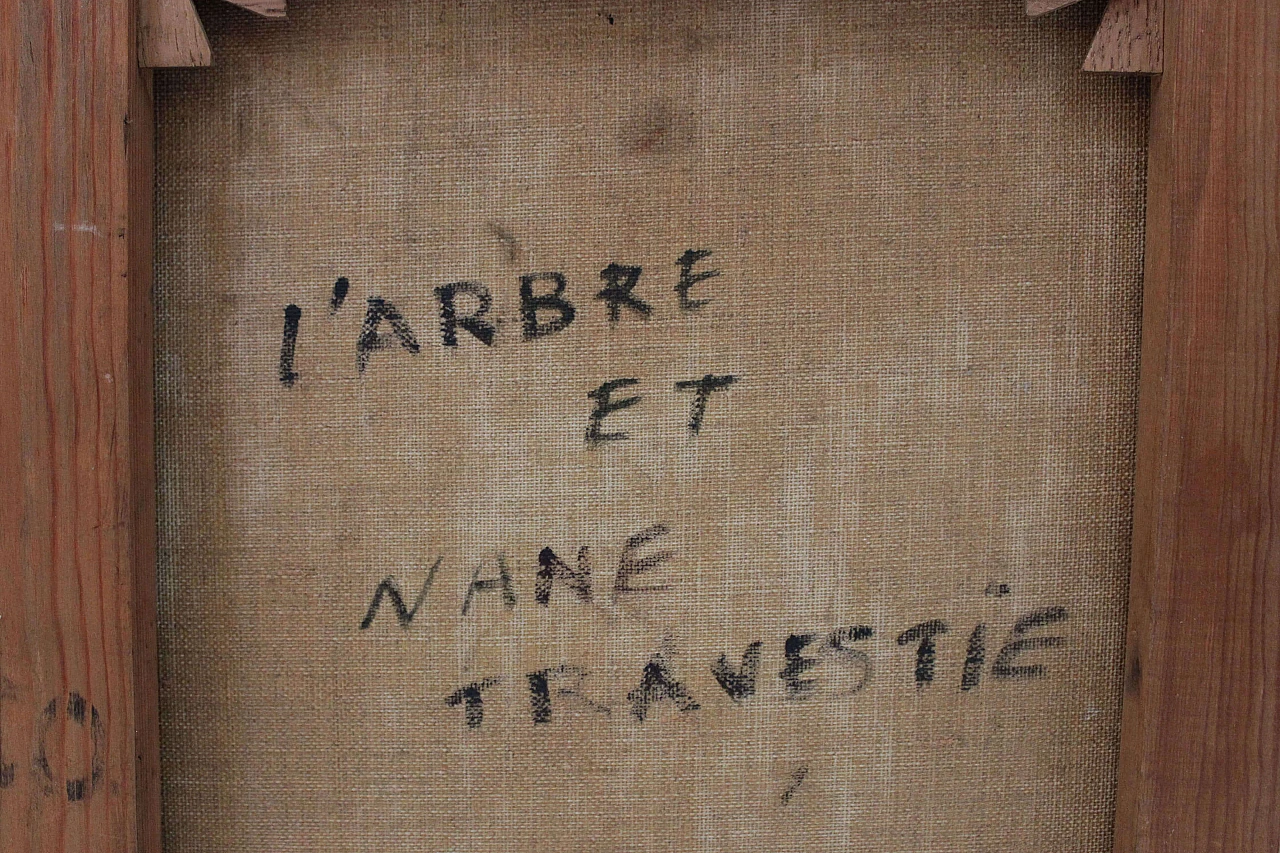 Ludvine, Figura, olio su tela, 1966 3