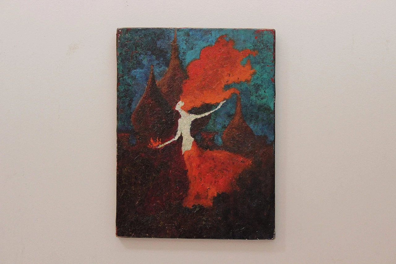 Ludvine, Figure, olio su tela, 1967 1