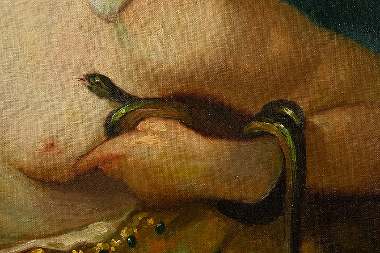 Cleopatra, dipinto a olio su tela, seconda metà dell'800 3