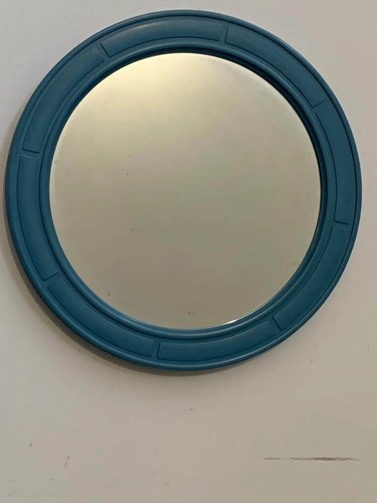 Coppia di specchi blu di Carrara & Matta, anni '70 8