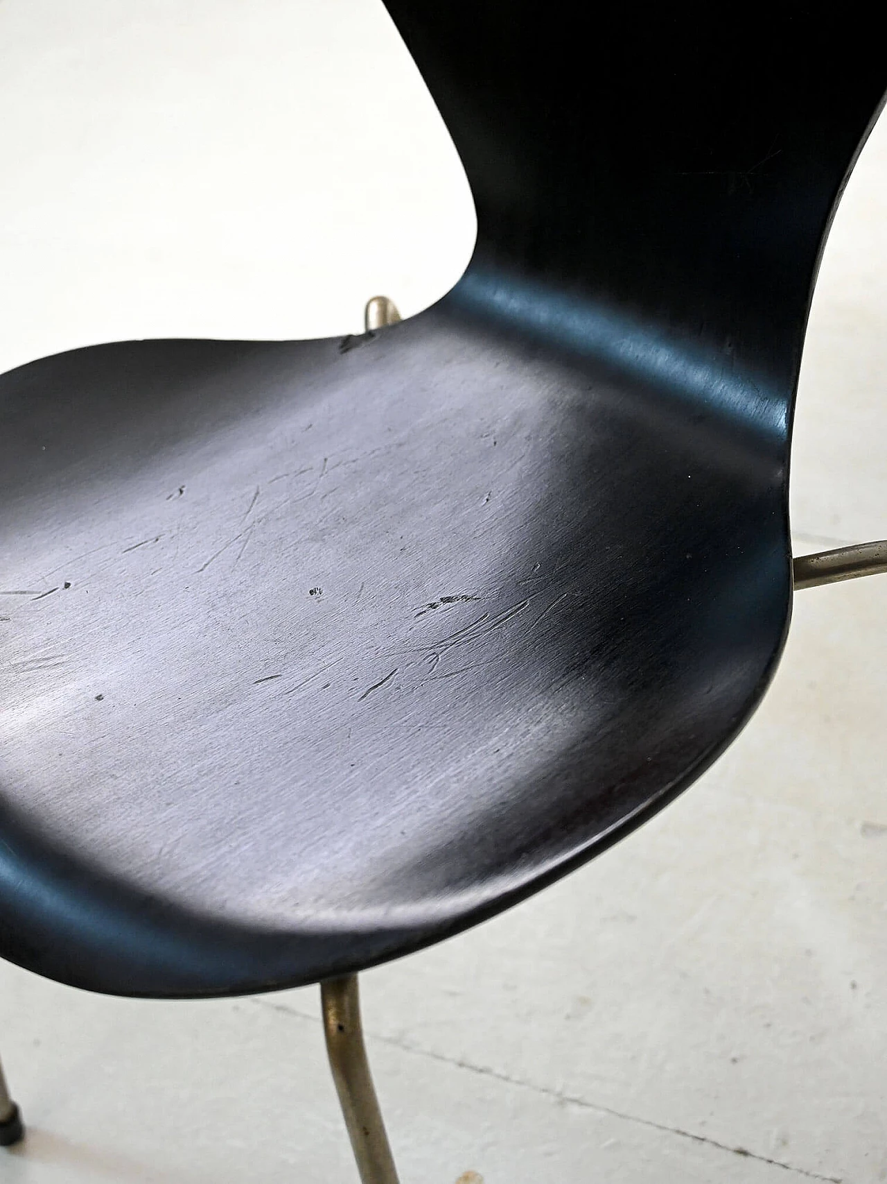 4 Sedie 3107 di Arne Jacobsen, anni '60 15