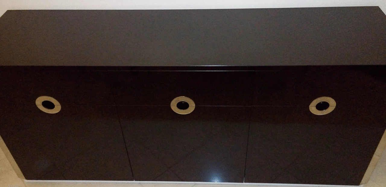 Credenza vintage,  Willy Rizzo per Mario Sabot, anni '70 2