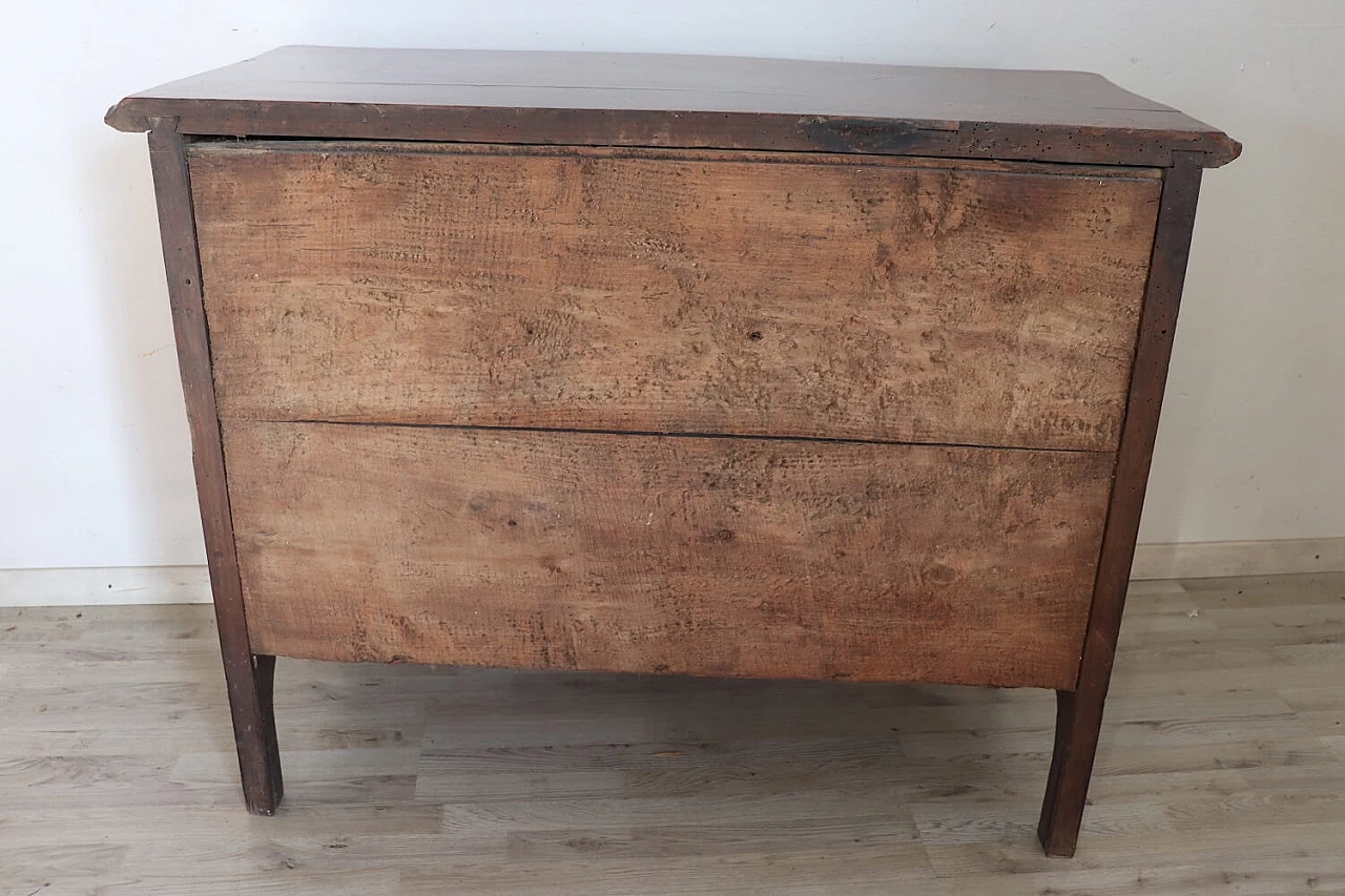 Louis XV Ligurian solid walnut dresser, mid-18th century 9