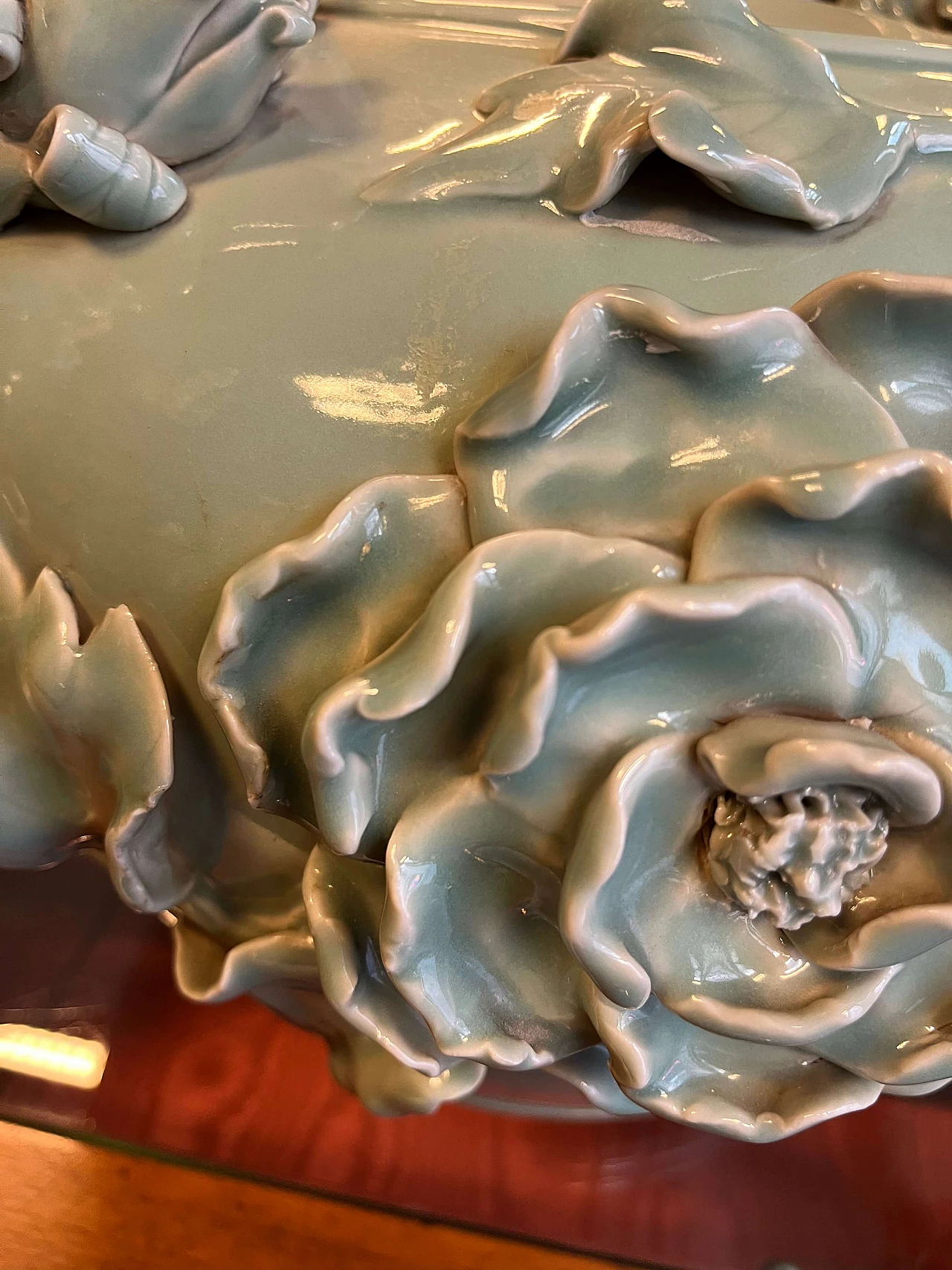 Celadon teapot, 1950s 6