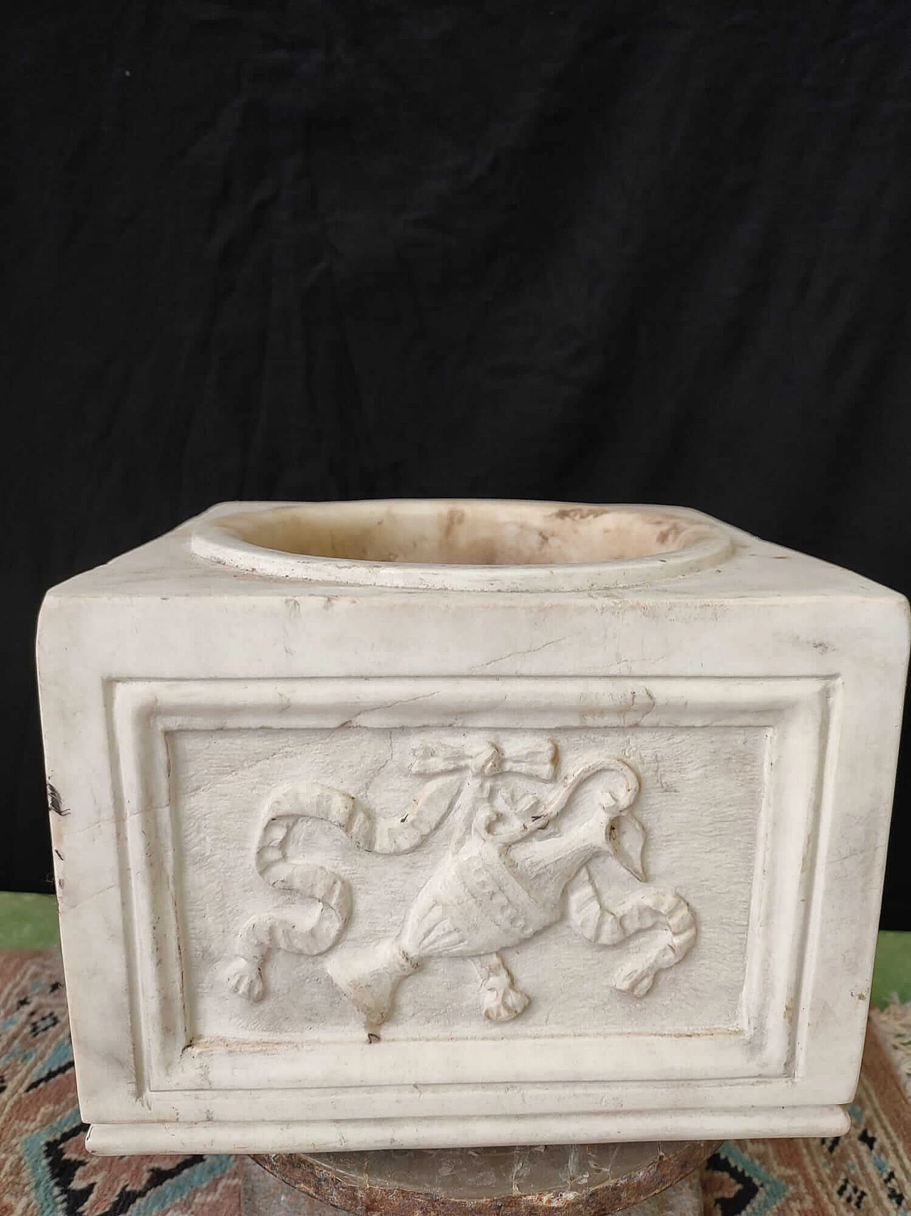 Carved stoup, early 19th century 2