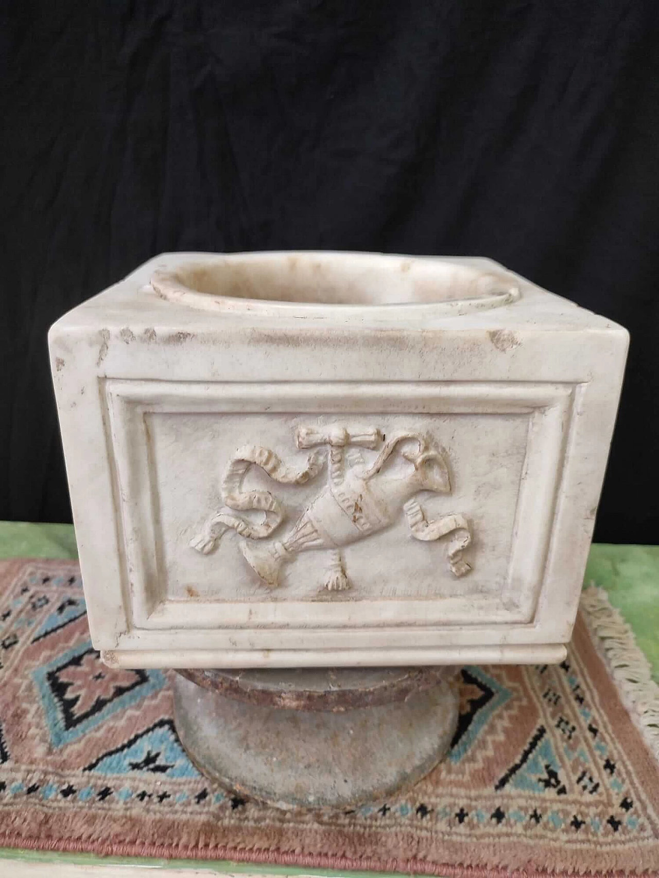 Carved stoup, early 19th century 6