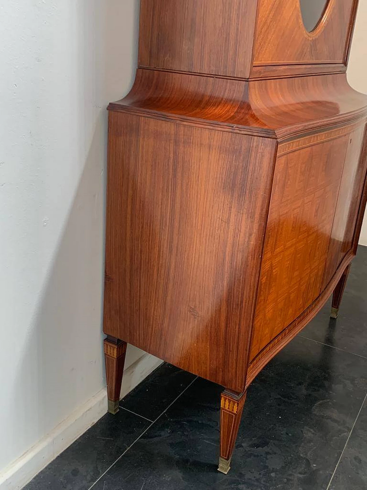 Sideboard with showcase by Paolo Buffa for La Permanente Mobili Cantù, 1950s 5