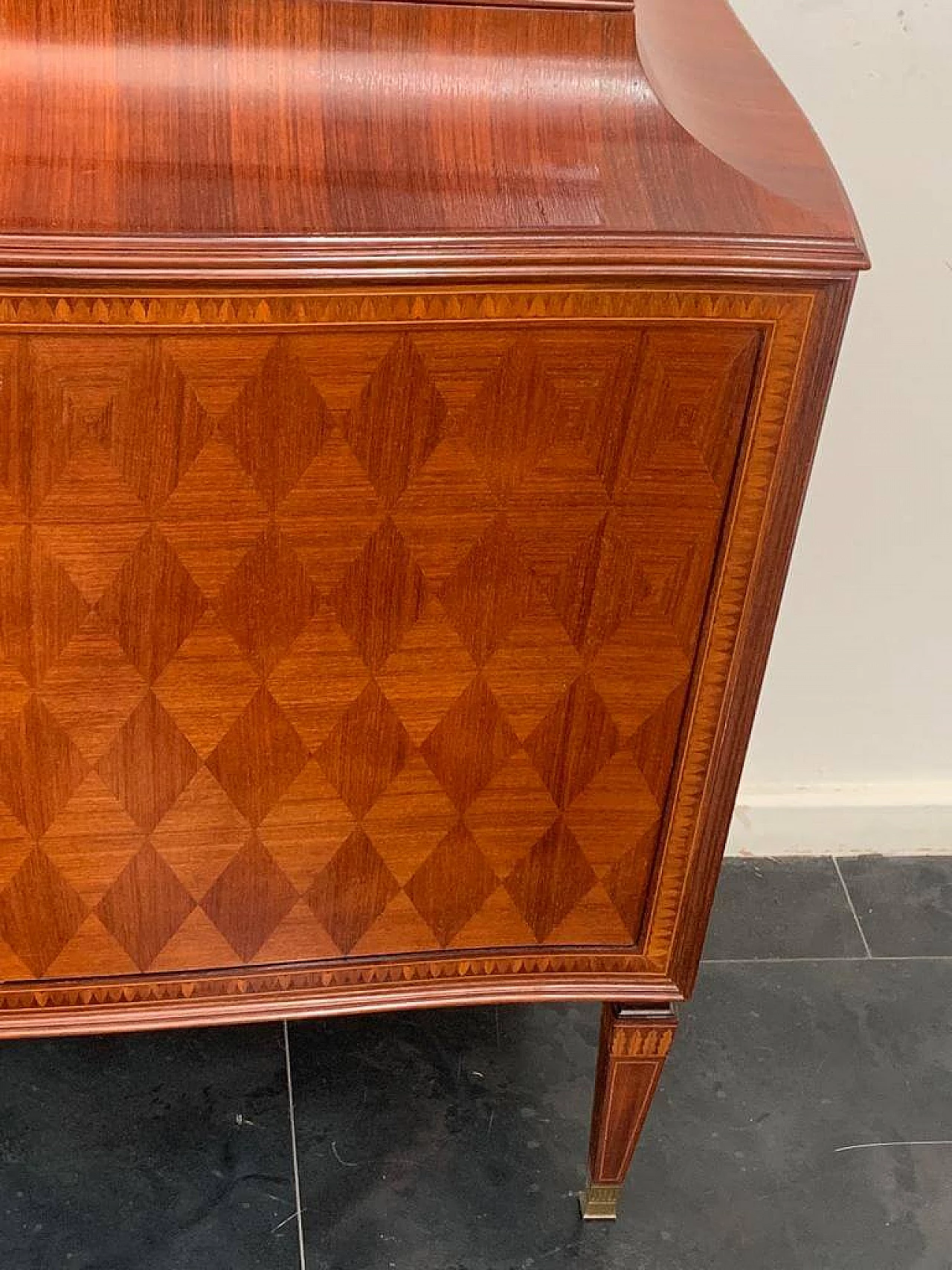 Sideboard with showcase by Paolo Buffa for La Permanente Mobili Cantù, 1950s 13