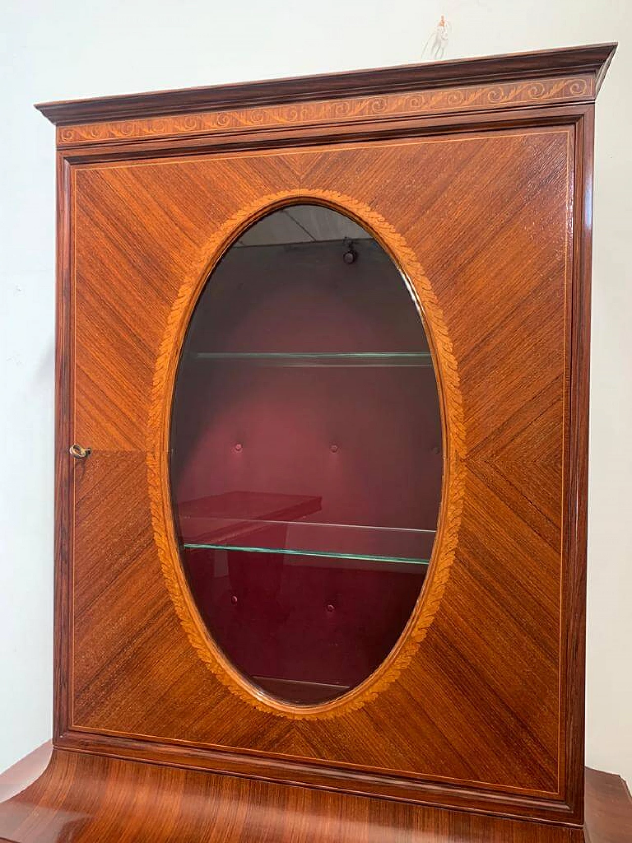 Sideboard with showcase by Paolo Buffa for La Permanente Mobili Cantù, 1950s 18