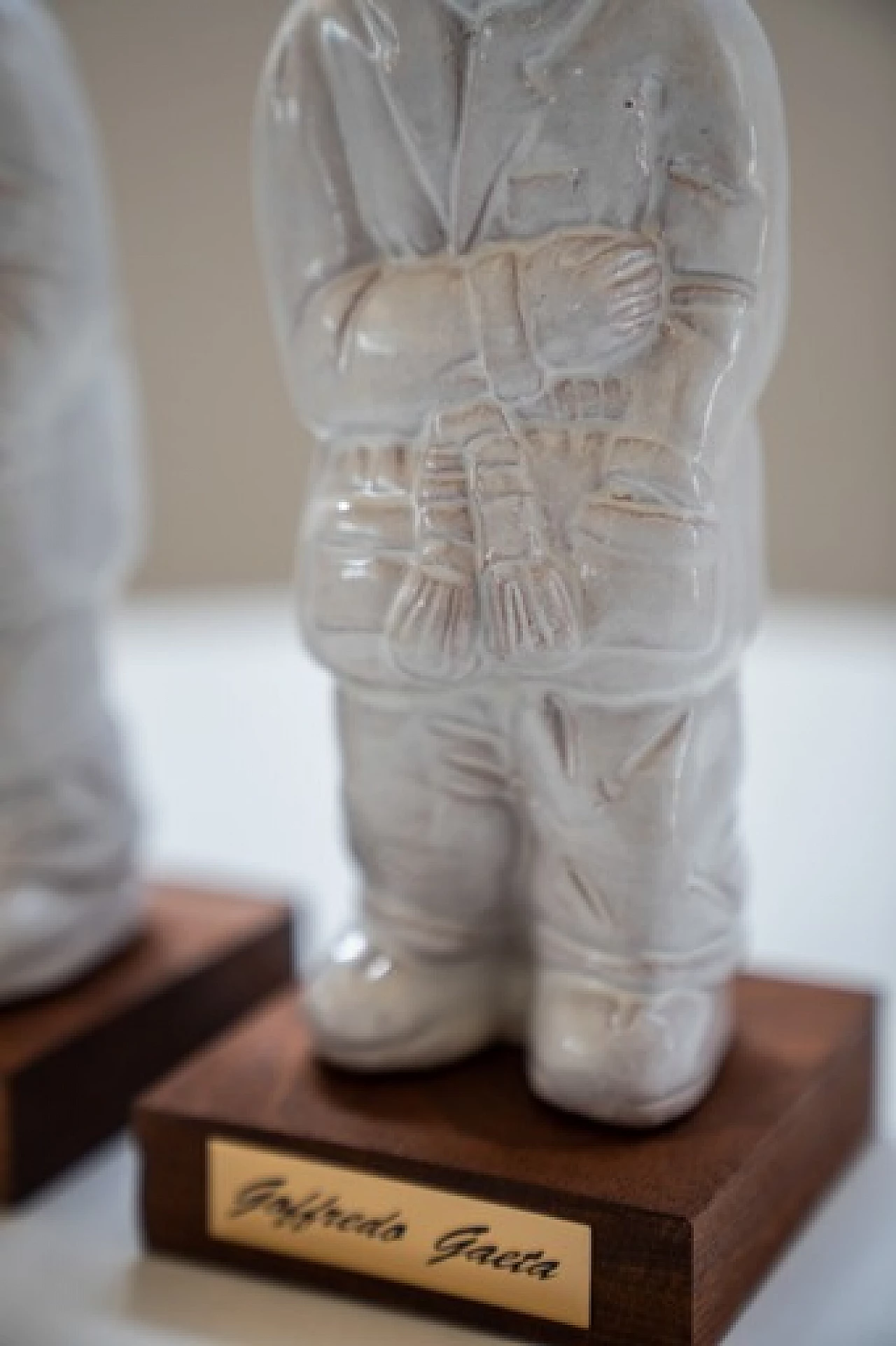 Pair of Faenza ceramic sculptures by Goffredo Gaeta, 1970s 6