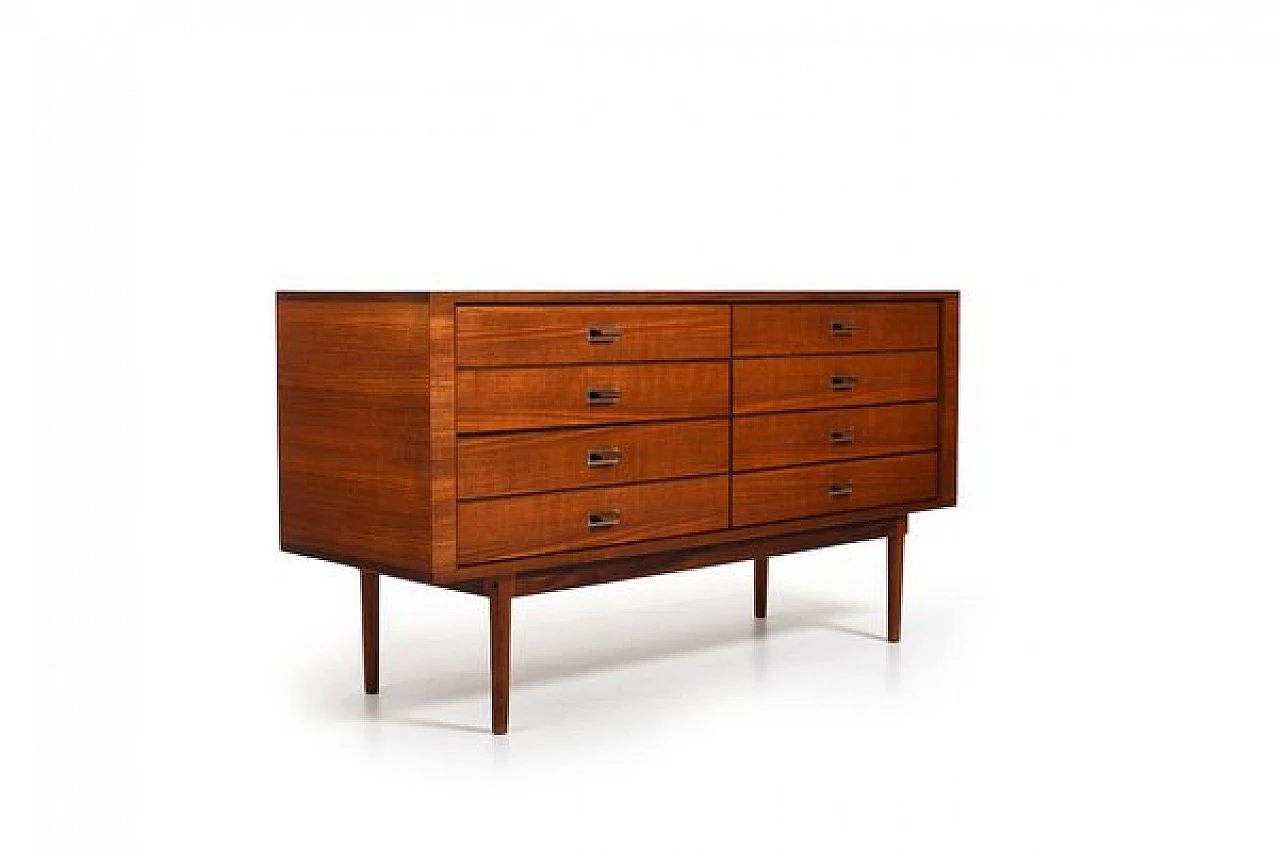 Teak chest of drawers by Peter Løvig Nielsen for Løvig, 1960s 2