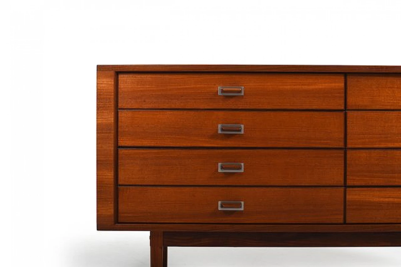 Teak chest of drawers by Peter Løvig Nielsen for Løvig, 1960s 4
