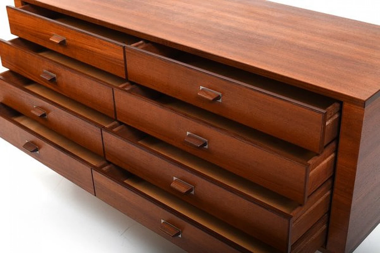 Teak chest of drawers by Peter Løvig Nielsen for Løvig, 1960s 8