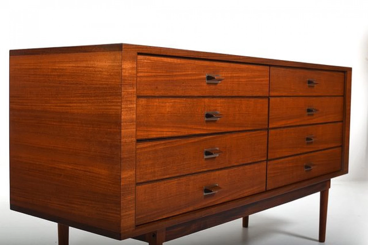 Teak chest of drawers by Peter Løvig Nielsen for Løvig, 1960s 10