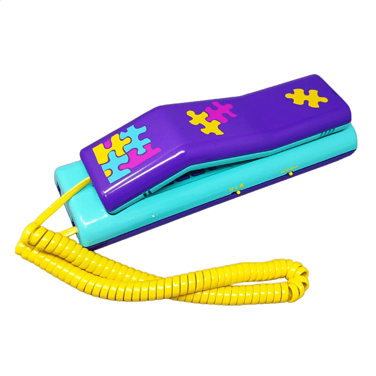 Puzzle Swatch Twin Phone landline phone, 1980s 11