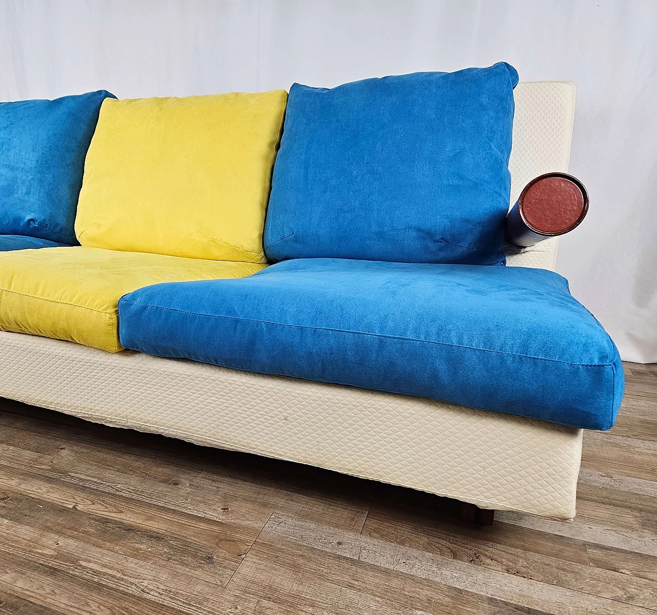 Baisity two-seater sofa by Antonio Citterio for B&B Italia, 1980s 8