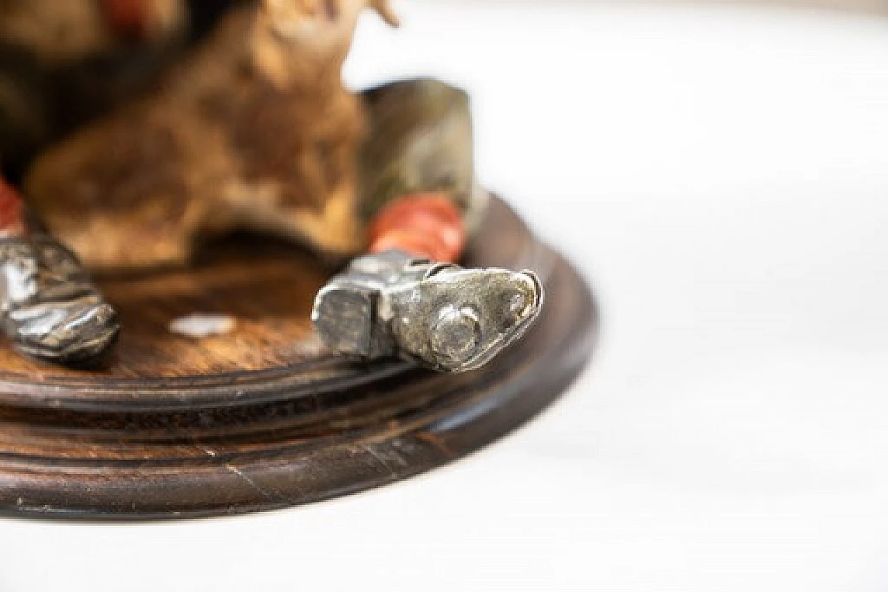 Capodimonte ceramic old man sculpture by Menacchi Merni, 1970s 7