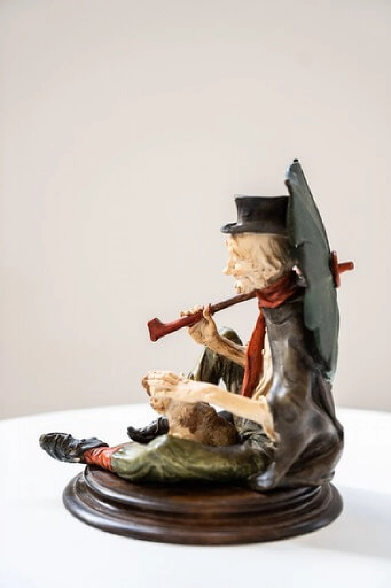 Capodimonte ceramic old man sculpture by Menacchi Merni, 1970s 9