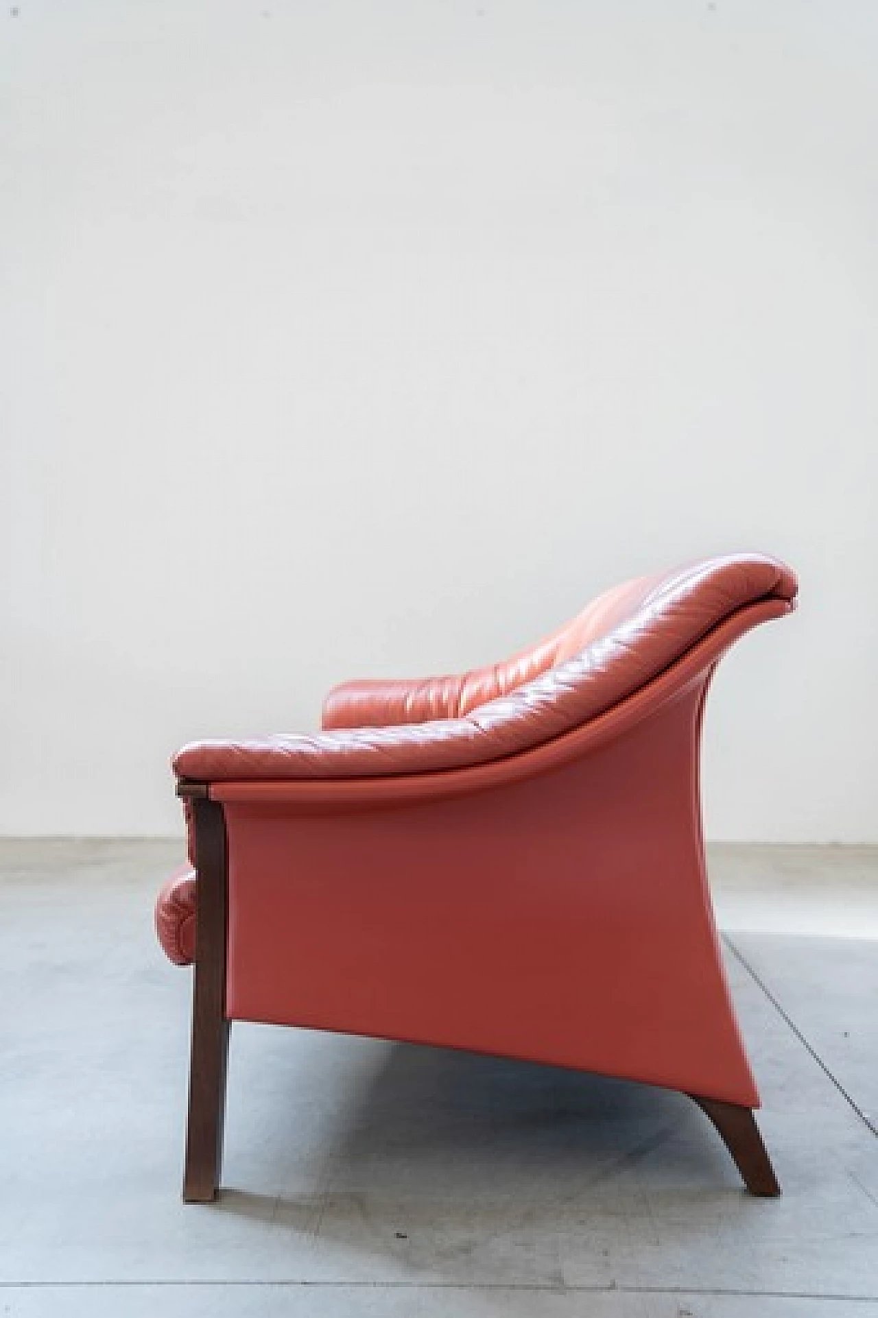 Divano a due posti in pelle bordeaux di Poltrona Frau, anni '90 17