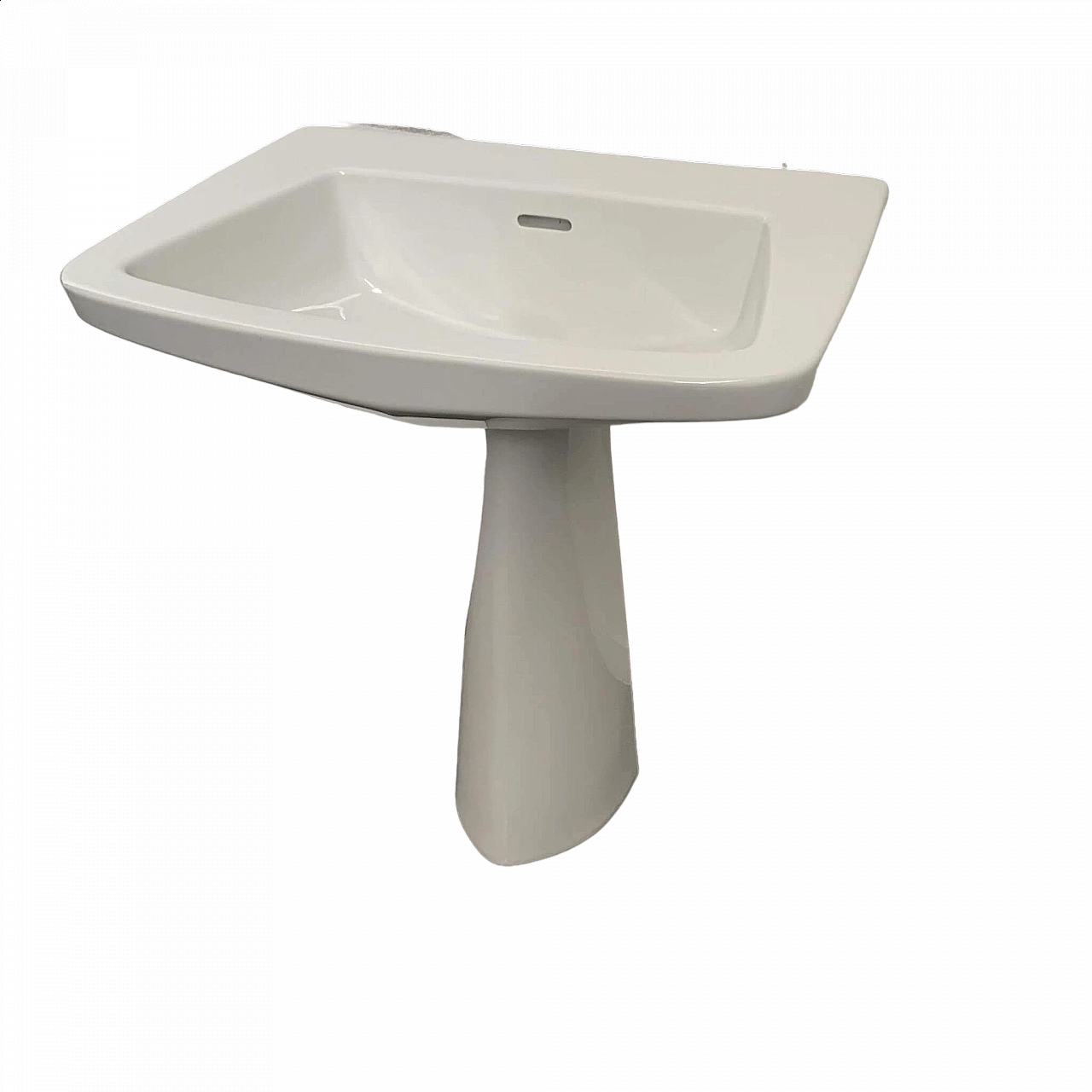 White Oneline washbasin by Gio Ponti for Ideal Standard, 1950s 15