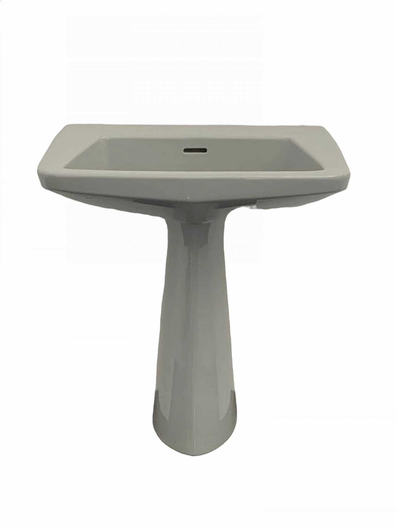 Gray Oneline washbasin by Gio Ponti for Ideal Standard, 1950s 11