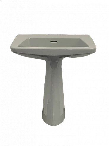 Gray Oneline washbasin by Gio Ponti for Ideal Standard, 1950s