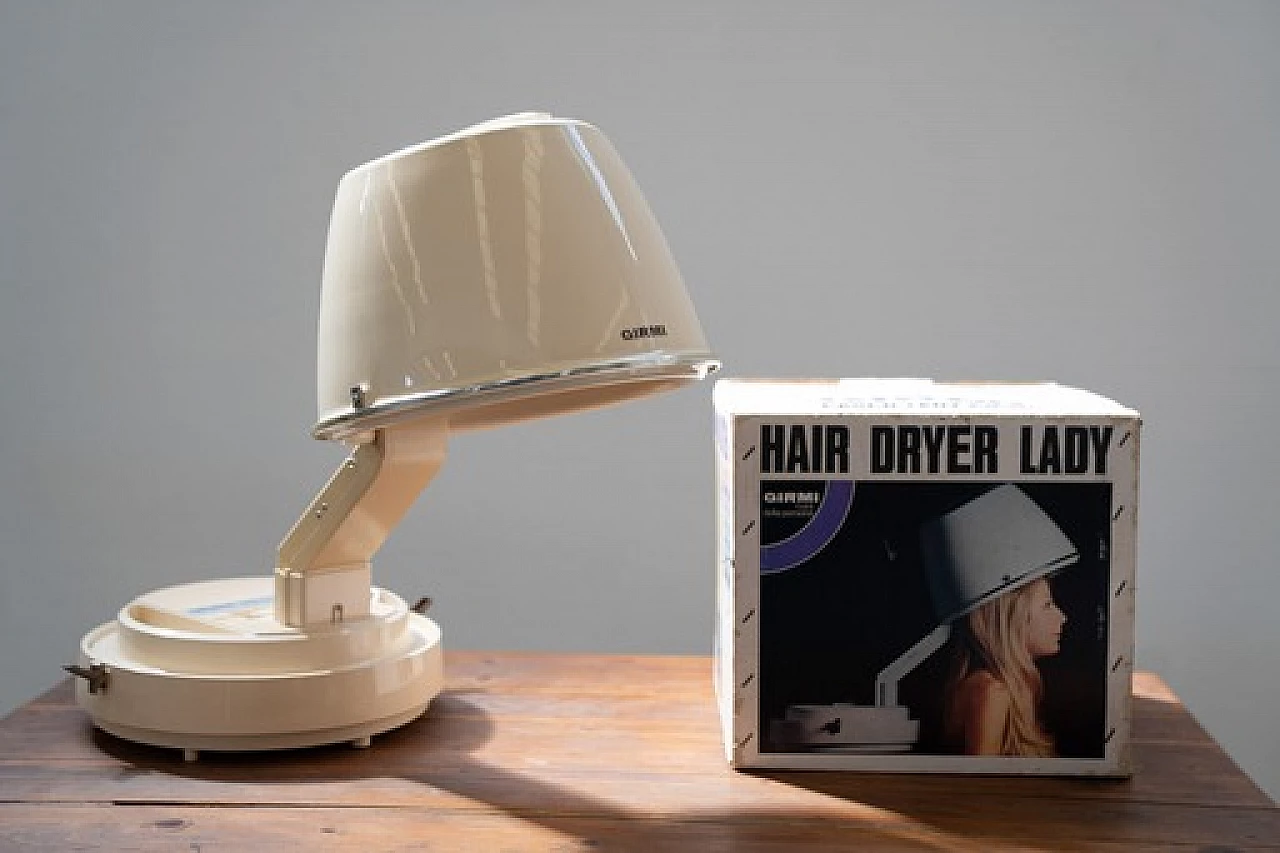 Casco asciugacapelli da tavolo Girmi Lady, anni '60 9